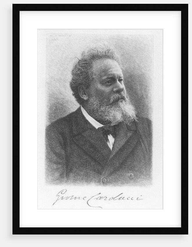 Giosuè Carducci by French School