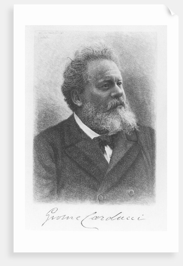 Giosuè Carducci by French School