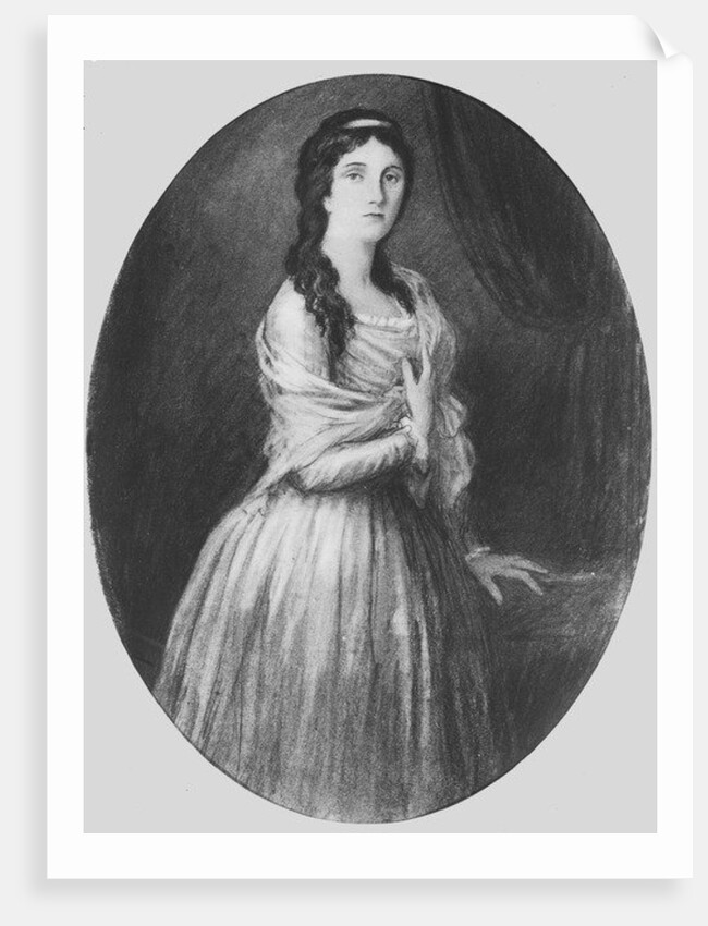 Lucile de Chateaubriand aged 25 by French School