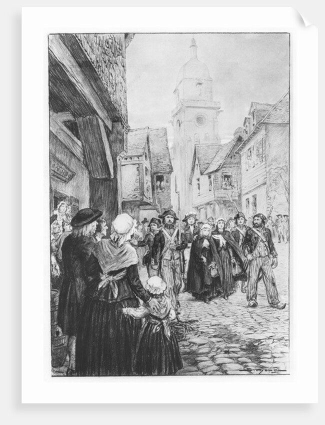 The Arrest of Lucile de Chateaubriand by French School