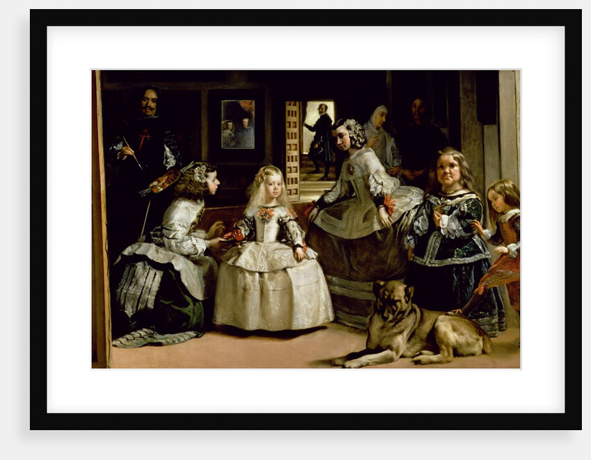 Las Meninas, 1656 by Diego Rodriguez de Silva y Velazquez