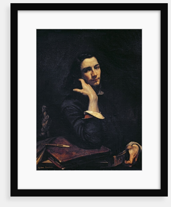 The Man with the Leather Belt. Portrait of the Artist, c.1846 by Gustave Courbet