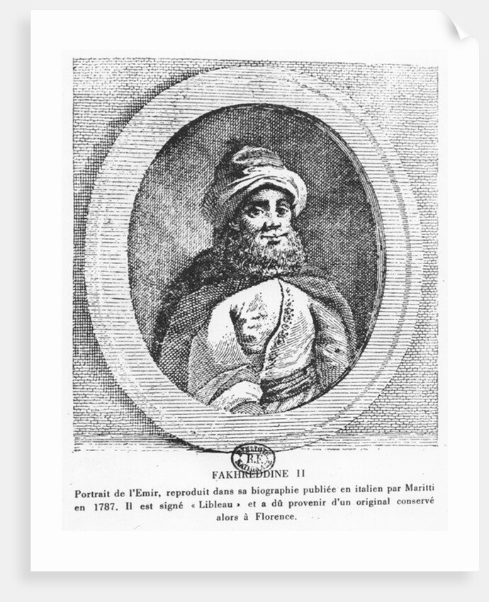 Emir Fakhr-al-Din II by Italian School