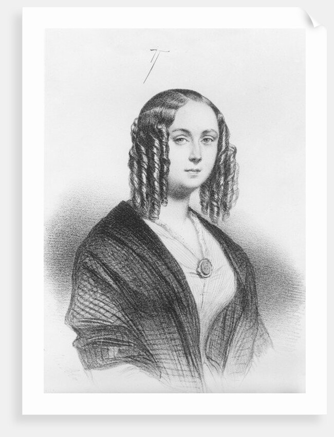 Louise Colet by French School