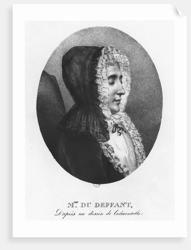 Madame du Deffand by Henri Villain