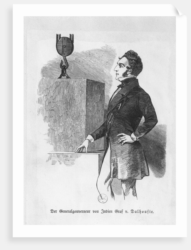 1st Marquis of Dalhousie, Governor of India by German School