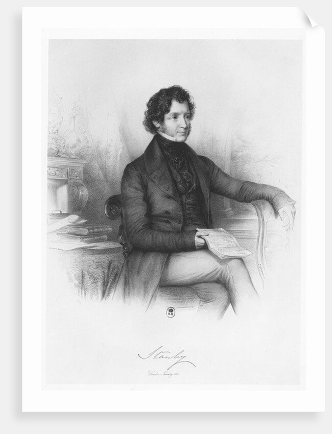 Edward Stanley by Emile Desmaisons