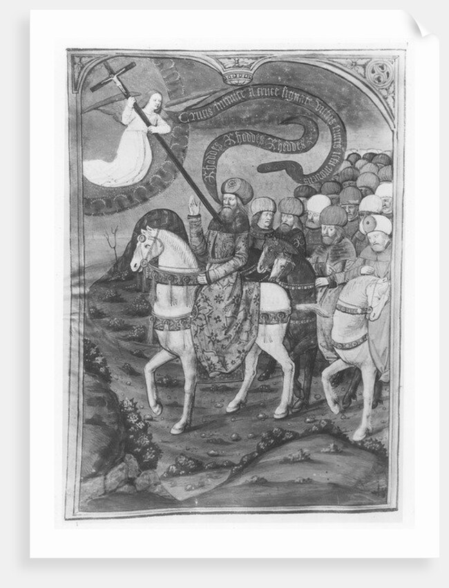 Pierre d'Aubusson at the Siege of Rhodes by French School