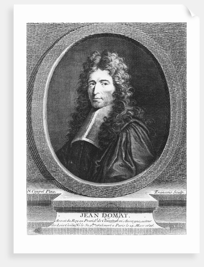 Jean Domat by French School