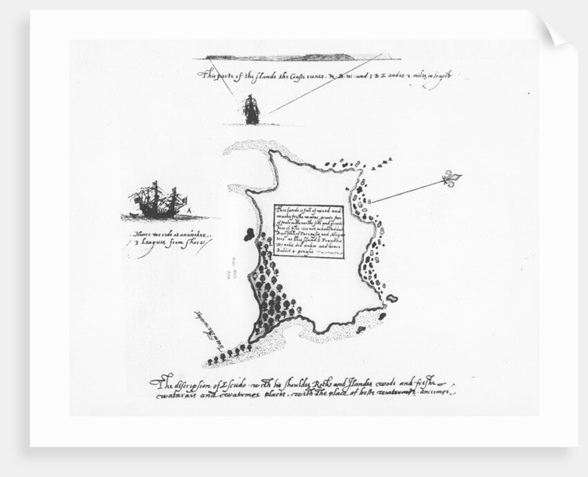 Description of Isla Escudo de Veraguas by Francis Drake by Francis Drake