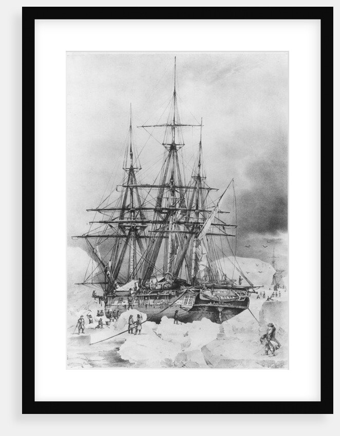 Expedition of Dumont d'Urville in 1837-38 in the Antarctic by French School