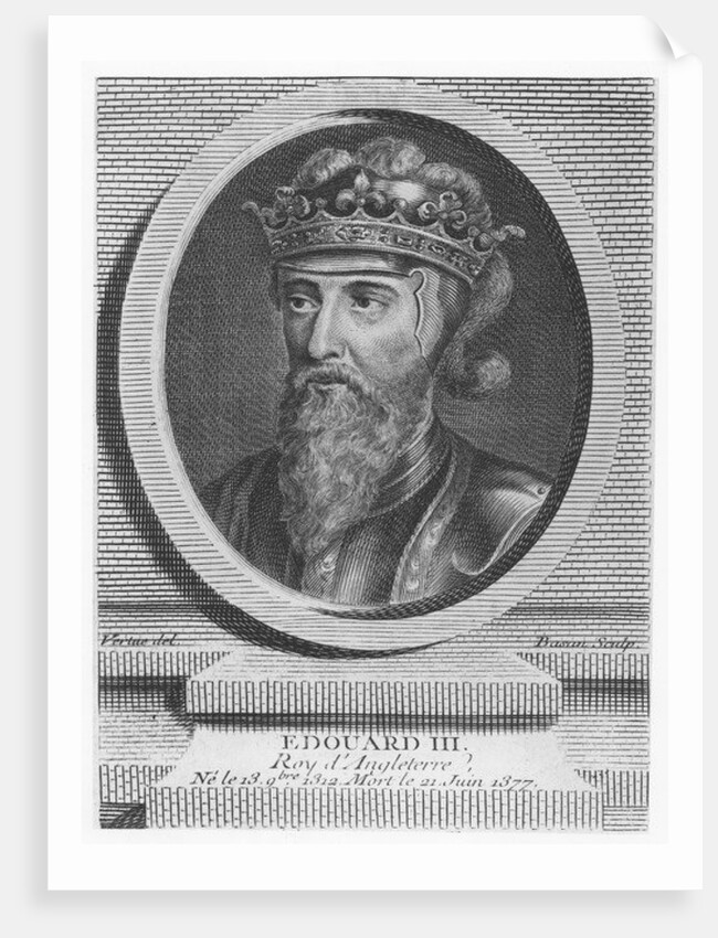 Edward III, King of England by Pierre François Basan