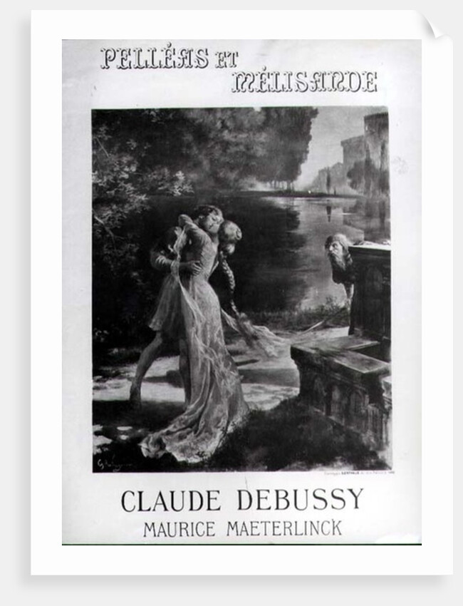 Frontispiece to 'Pelleas and Melisande', by Claude Debussy & Maurice Maeterlinck by Georges Marie Rochegrosse