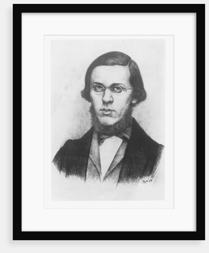 Nikolay Dobrolyubov by French School