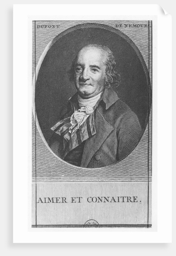 Dupont de Nemours by Louis Jacques Cathelin