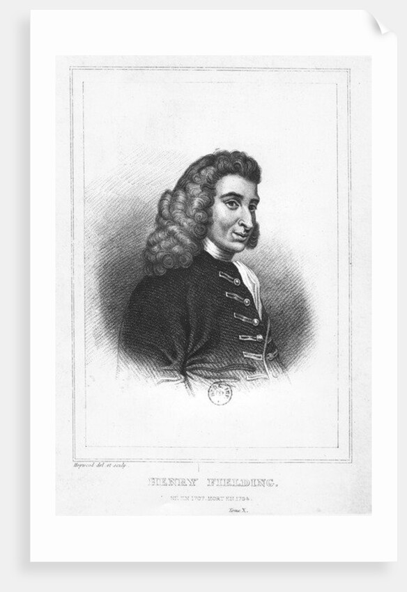 Henry Fielding, 1811 by James the Elder Hopwood