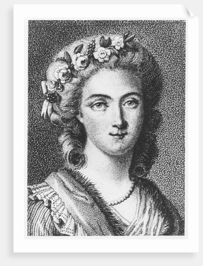 Comtesse d'Houdetot by French School