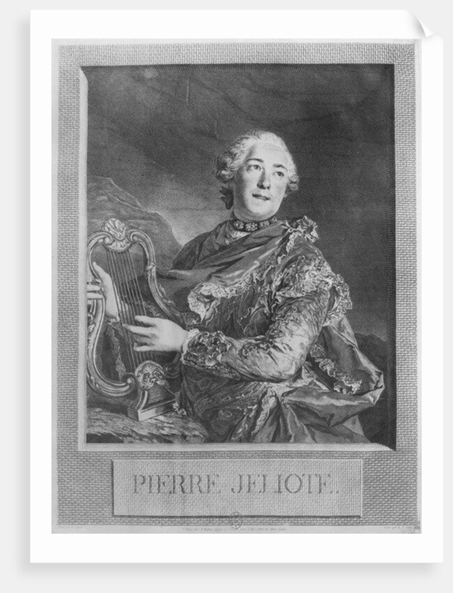 Pierre Jélyotte, 18th century by Louis Jacques Cathelin