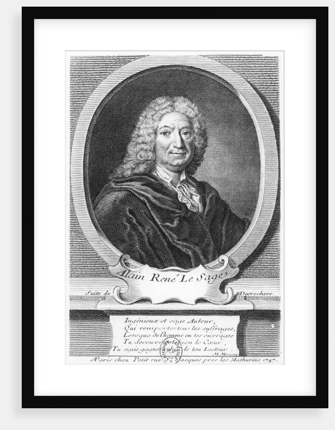 Alain René Lesage by Etienne Jehandier Desrochers