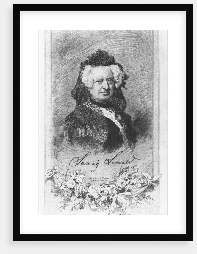 Fanny Lewald by German School