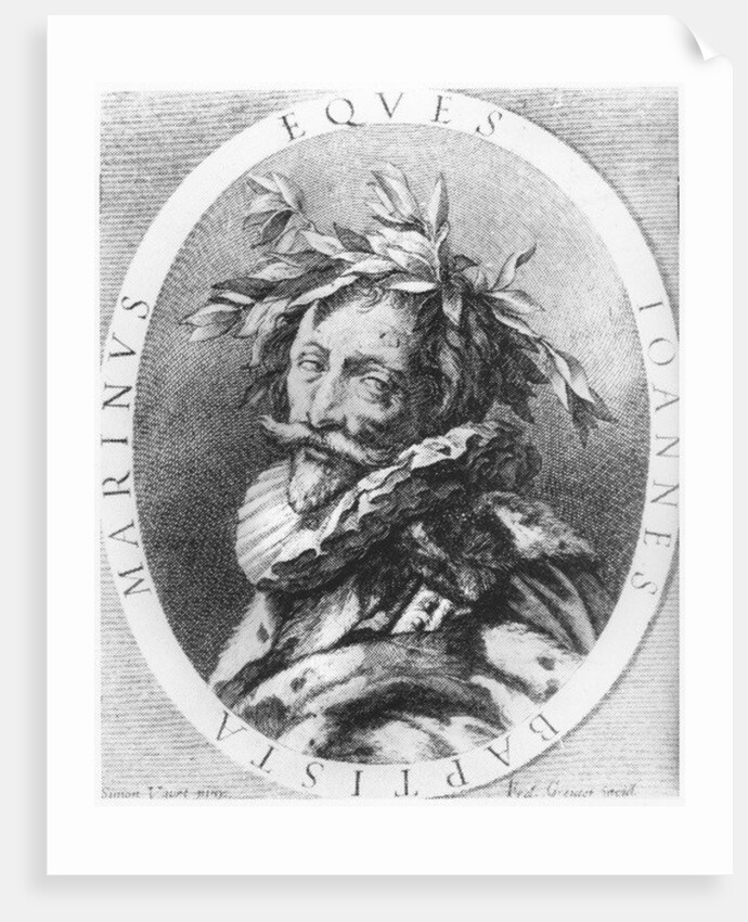 Giambattista Marino by Simon Vouet
