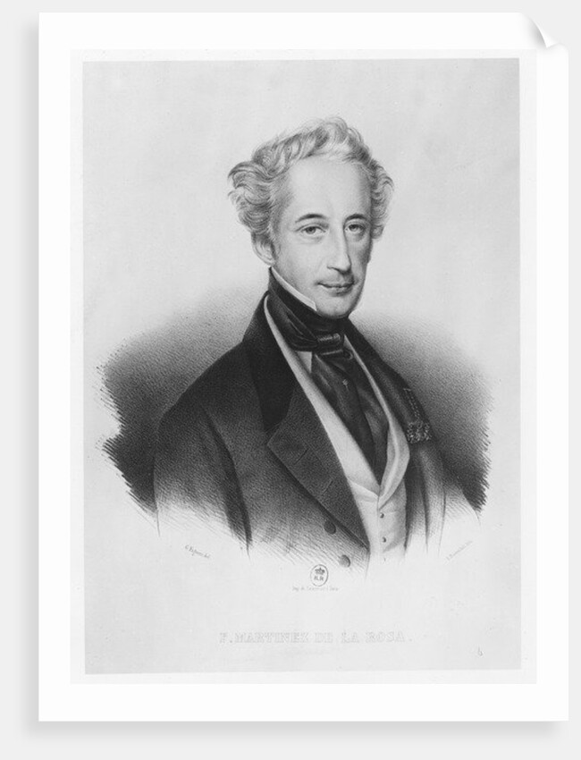 Francisco Martinez de la Rosa by French School