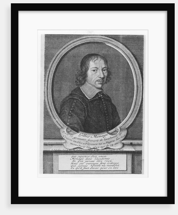 Gilles Ménage by French School