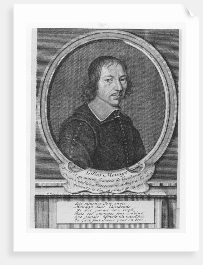 Gilles Ménage by French School