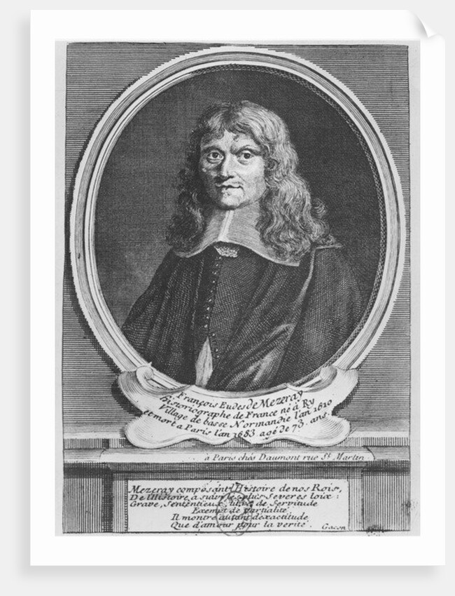 François Eudes de Mézeray by French School