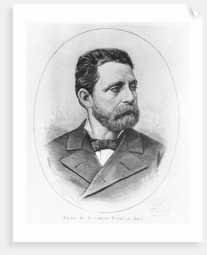 Gaspar Núñez de Arce by Spanish School