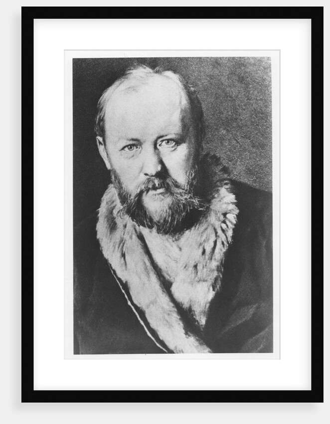 Alexander Ostrovsky by Russian School