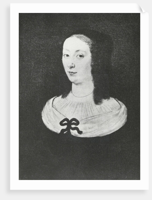 Portrait of Gilberte Perier by French School