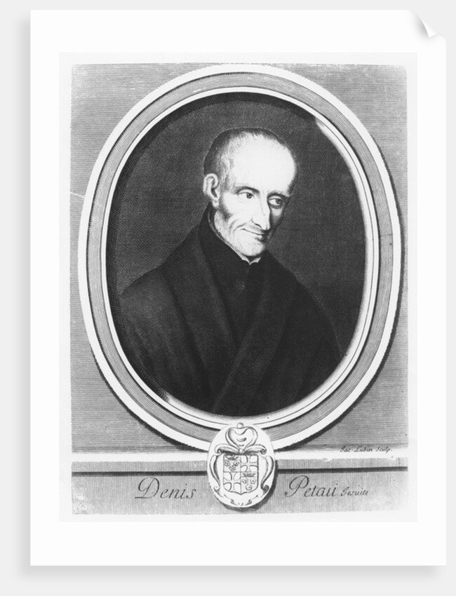 Portrait of Denis Pétau by Jacques Lubin