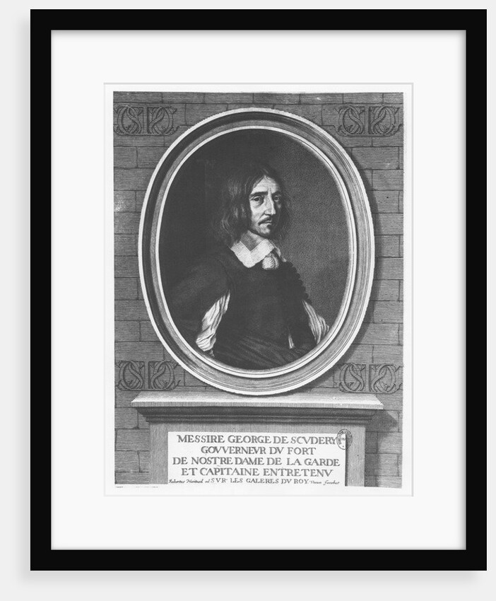 Georges de Scudéry by Robert Nanteuil