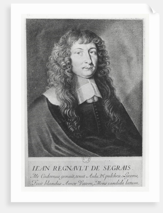 Portrait of Jean Regnault de Segrais by Mathieu Boulanger