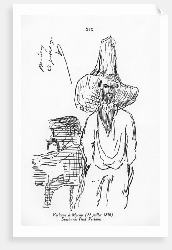 Verlaine in Moissy, 22 July 1870 by Paul Verlaine