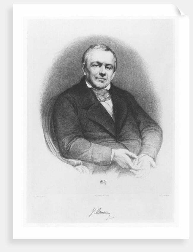 Abel-François Villemain by Auguste Charles Lemoine