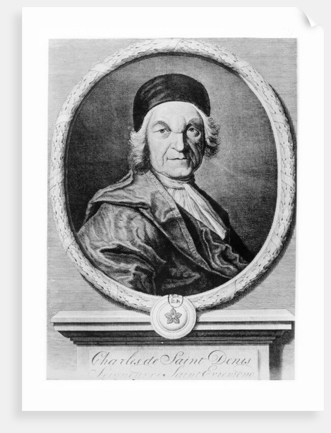 Charles de Saint-Évremond by French School