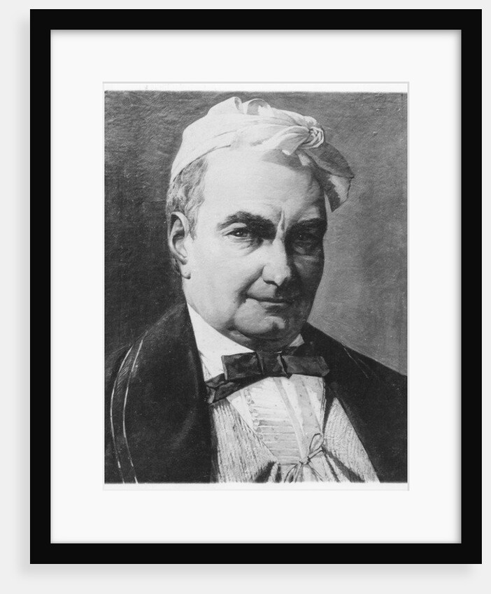 Portrait of Charles Augustin Sainte-Beuve by Barthelemy Eugene Demarquay