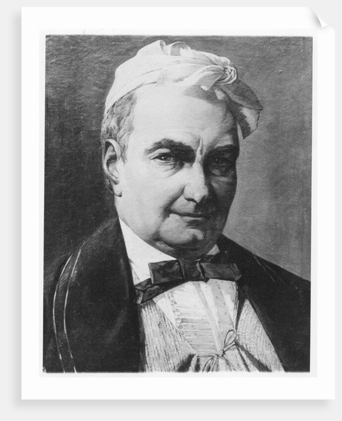 Portrait of Charles Augustin Sainte-Beuve by Barthelemy Eugene Demarquay