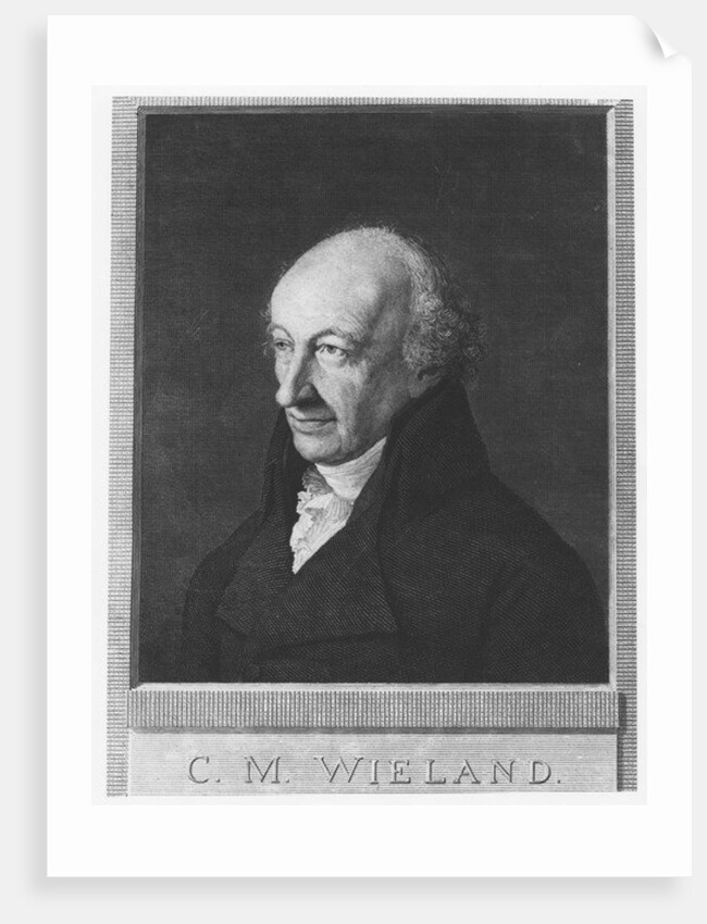Christoph Martin Wieland by J. Schmidt