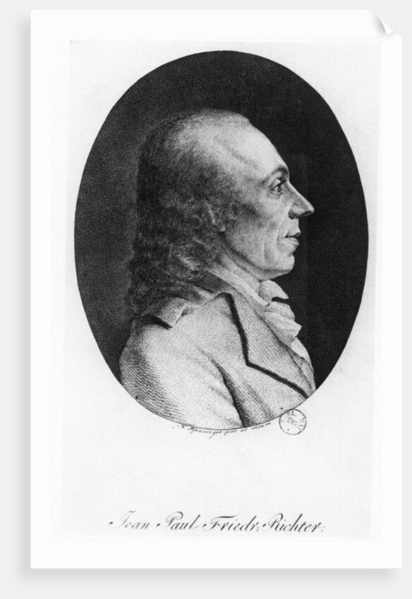 Jean Paul Richter by Heinrich Pfenninger