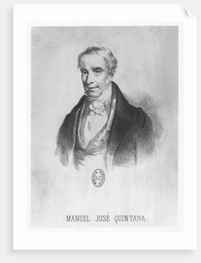 Manuel José Quintana by French School