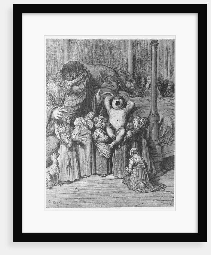 The birth of Gargantua by Gustave Dore