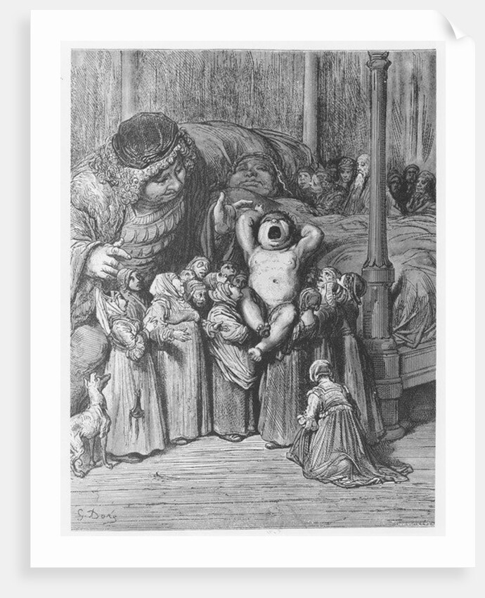 The birth of Gargantua by Gustave Dore