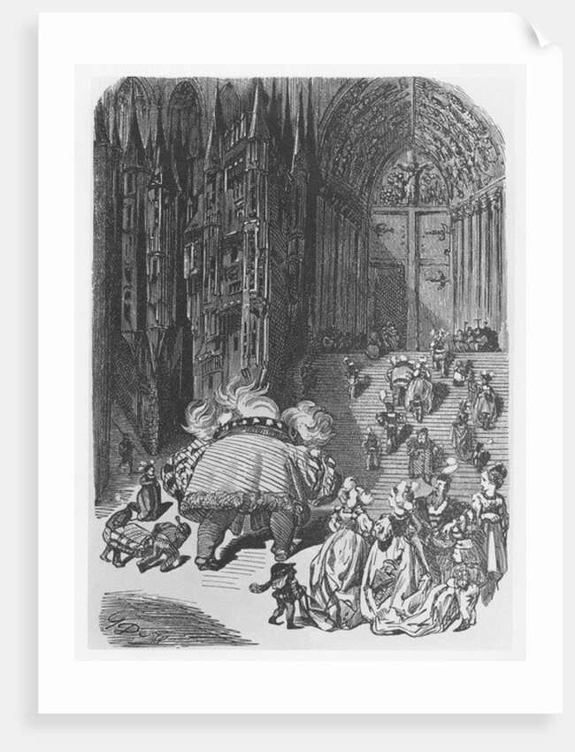 Illustration from 'Gargantua and Pantagruel', by François Rabelais by Gustave Dore