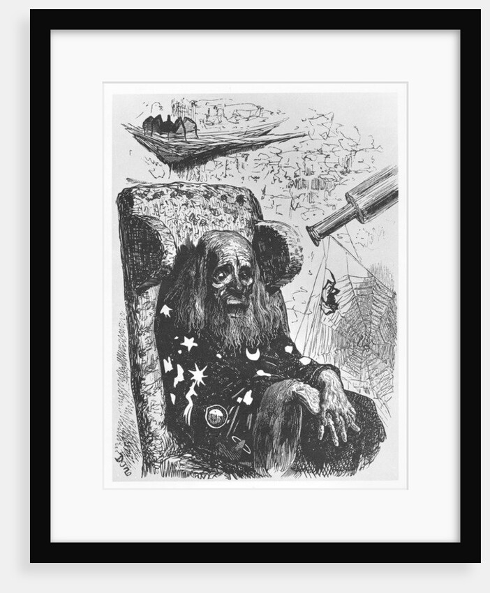 The astrologer Herr Trippa by Gustave Dore