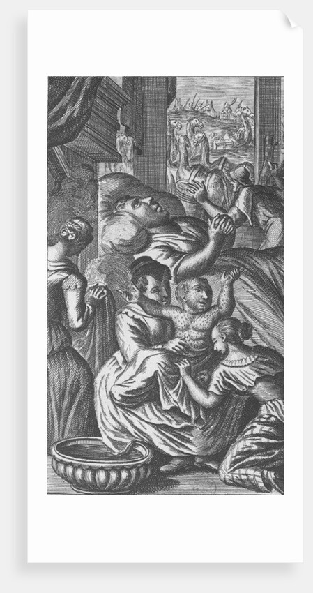 The birth of Pantagruel by French School