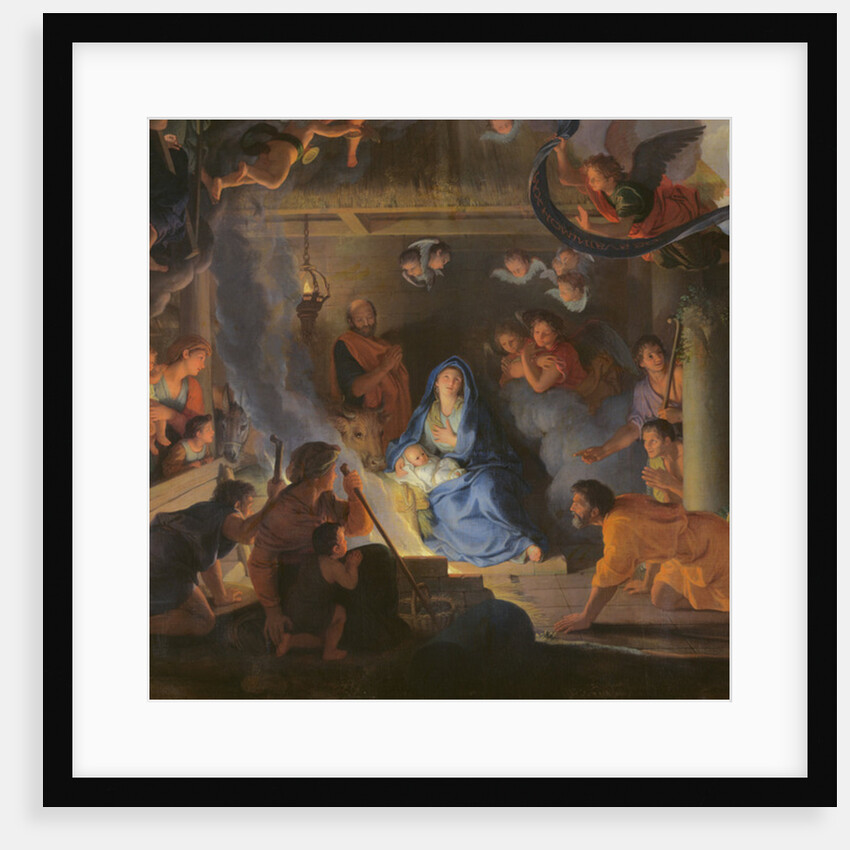 Adoration of the Shepherds, 1689 by Charles Le Brun