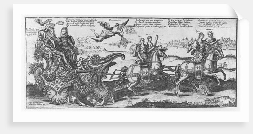 Marriage of Anne of Austria by French School